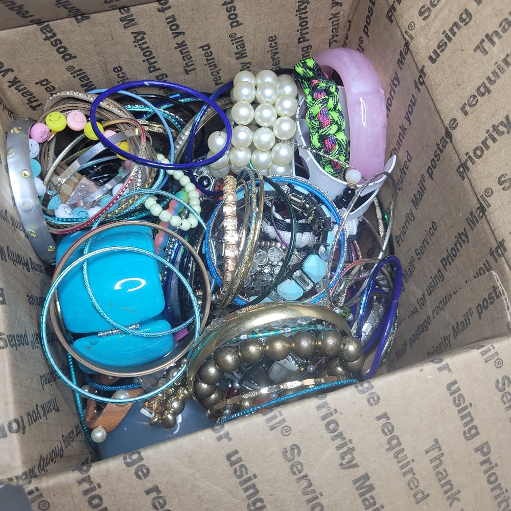 Lot of bracelets over 3 pounds